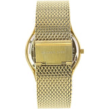 Buy Shop Michael Kors Slim Runway Quartz Gold Dial Gold Mesh Bracelet Watch For Women - MK8625 USA Online