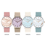 Buy Shop Coach Perry Mother of Pearl White Dial Blue Leather Strap Watch for Women - 14503271 USA Online