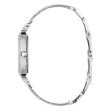 Buy Shop Guess Quartz Silver Dial Silver Mesh Bracelet Watch For Women - W1152L1 USA Online