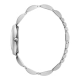 Buy Shop Calvin Klein Wavy Silver Dial Silver Steel Strap Watch for Women - K9U23146 USA Online
