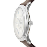 Buy Shop Fossil Neutra Minimalist Moonphase Silver Dial Brown Leather Strap Watch for Men - FS5905 USA Online