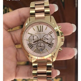 Buy Shop Michael Kors Bradshaw Gold Dial Two Tone Steel Strap Watch for Women - MK6359 USA Online