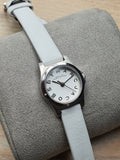 Buy Shop Marc Jacobs Henry Dinky White Dial White Leather Strap Watch for Women - MBM1234 USA Online