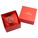 Buy Shop Coach Perry Red Dial Red Leather Strap Watch for Women - 14503867 USA Online