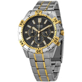Buy Shop Fossil Garrett Chronograph Green Dial Two Tone Steel Strap Watch for Men - FS5622 USA Online