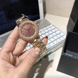 Buy Shop Marc Jacobs Marci Crystals Rose Gold Dial Rose Gold Steel Strap Watch for Women - MBM3192 USA Online