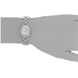 Buy Shop Marc Jacobs Amy Dinky White Dial Silver Steel Strap Watch for Women - MBM3225 USA Online