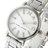 Marc Jacobs Roxy White Dial Silver Stainless Steel Strap Watch for Women - MJ3568