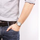 Buy Shop Tissot T Classic Tradition Silver Dial Silver Steel Strap Watch For Men - T063.610.11.038.00 USA Online