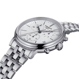 Buy Shop Tissot Carson Premium White Dial Silver Steel Strap Watch For Men - T122.417.11.011.00 USA Online