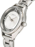 Marc Jacobs Tether Silver Transparent Dial Stainless Steel Strap Watch for Women - MBM3416