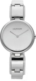 Buy Shop Calvin Klein Wavy Silver Dial Silver Steel Strap Watch for Women - K9U23146 USA Online