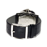 Buy Shop Calvin Klein Accent Black Dial Black Leather Strap Watch for Men - K2Y2X1C3 USA Online