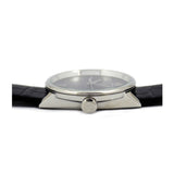 Buy Shop Calvin Klein Accent Black Dial Black Leather Strap Watch for Men - K2Y2X1C3 USA Online