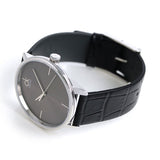 Buy Shop Calvin Klein Accent Black Dial Black Leather Strap Watch for Men - K2Y2X1C3 USA Online