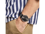Buy Shop Calvin Klein Accent Black Dial Black Leather Strap Watch for Men - K2Y2X1CU USA Online