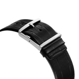 Buy Shop Calvin Klein Accent Black Dial Black Leather Strap Watch for Men - K2Y2X1CU USA Online