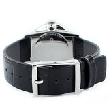 Buy Shop Calvin Klein Accent Black Dial Black Leather Strap Watch for Women - K2Y231C3 USA Online