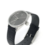 Buy Shop Calvin Klein Accent Black Dial Black Leather Strap Watch for Women - K2Y2Y1C3 USA Online