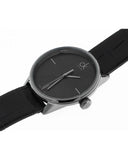 Buy Shop Calvin Klein Accent Black Dial Black Leather Strap Watch for Women - K2Y2Y1C3 USA Online