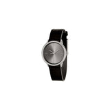Buy Shop Calvin Klein Accent Black Dial Black Leather Strap Watch for Women - K2Y2Y1C3 USA Online
