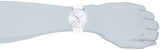 Buy Shop Calvin Klein Accent Silver Dial White Leather Strap Watch for Women - K2Y211K6 USA Online
