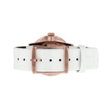 Buy Shop Calvin Klein Accent Silver Dial White Leather Strap Watch for Women - K2Y236K6 USA Online