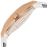 Buy Shop Calvin Klein Accent White Dial White Leather Strap Watch for Women - K2Y2X6K6 USA Online