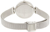 Buy Shop Calvin Klein Authentic Black Dial Silver Mesh Bracelet Watch for Women - K8G23121 USA Online