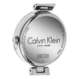 Buy Shop Calvin Klein Authentic Black Dial Silver Mesh Bracelet Watch for Women - K8G23121 USA Online