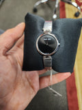 Buy Shop Calvin Klein Authentic Black Dial Silver Steel Strap Watch for Women - K8G23141 USA Online