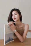 Buy Shop Calvin Klein Authentic Mother of Pearl Dial Silver Mesh Bracelet Watch for Women - K8G2312E USA Online