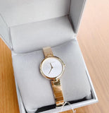 Buy Shop Calvin Klein Authentic Silver Dial Gold Steel Strap Watch for Women - K8G23546 USA Online