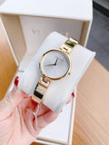 Buy Shop Calvin Klein Authentic Silver Dial Gold Steel Strap Watch for Women - K8G23546 USA Online