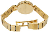 Buy Shop Calvin Klein Authentic Silver Dial Gold Steel Strap Watch for Women - K8G23546 USA Online