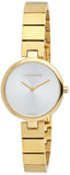Buy Shop Calvin Klein Authentic Silver Dial Gold Steel Strap Watch for Women - K8G23546 USA Online