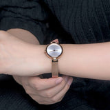 Buy Shop Calvin Klein Authentic Silver Dial Rose Gold Mesh Bracelet Watch for Women - K8G23626 USA Online