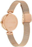 Buy Shop Calvin Klein Authentic Silver Dial Rose Gold Mesh Bracelet Watch for Women - K8G23626 USA Online