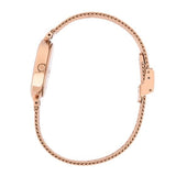 Buy Shop Calvin Klein Authentic Silver Dial Rose Gold Mesh Bracelet Watch for Women - K8G23626 USA Online
