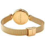 Buy Shop Calvin Klein Authentic White Dial Rose Gold Mesh Bracelet Watch for Women - K8G23526 USA Online