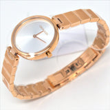 Buy Shop Calvin Klein Authentic White Dial Rose Gold Steel Strap Watch for Women - K8G23646 USA Online