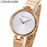 Buy Shop Calvin Klein Authentic White Dial Rose Gold Steel Strap Watch for Women - K8G23646 USA Online