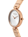 Buy Shop Calvin Klein Authentic White Dial Rose Gold Steel Strap Watch for Women - K8G23646 USA Online