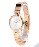 Buy Shop Calvin Klein Authentic White Dial Rose Gold Steel Strap Watch for Women - K8G23646 USA Online