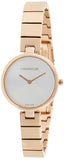 Buy Shop Calvin Klein Authentic White Dial Rose Gold Steel Strap Watch for Women - K8G23646 USA Online