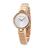 Buy Shop Calvin Klein Authentic White Dial Rose Gold Steel Strap Watch for Women - K8G23646 USA Online