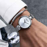 Buy Shop Calvin Klein Authentic White Dial Silver Mesh Bracelet Watch for Women - K8G23126 USA Online