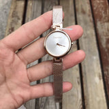 Buy Shop Calvin Klein Authentic White Dial Silver Mesh Bracelet Watch for Women - K8G23126 USA Online