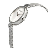 Buy Shop Calvin Klein Authentic White Dial Silver Mesh Bracelet Watch for Women - K8G23126 USA Online