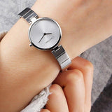 Buy Shop Calvin Klein Authentic White Dial Silver Steel Strap Watch for Women - K8G23146 USA Online